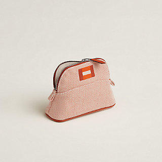 ボリードポーチ 《カザック》 ミニミニ - オレンジ | Hermès